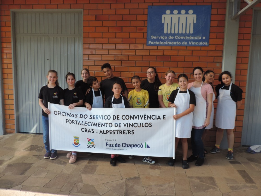 Capa CRAS de Alpestre realiza oficinas para crianças e adolescentes