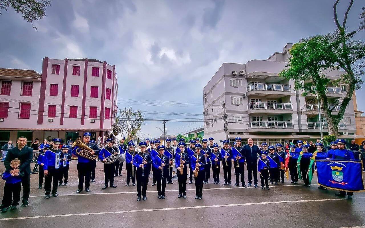 Capa Banda Municipal de Iraí competirá na 3ª Copa América de Bandas em Itapema