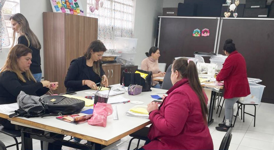 Capa Visitadoras do PIM de Frederico Westphalen planejam ações semanais para fortalecer a primeira infância