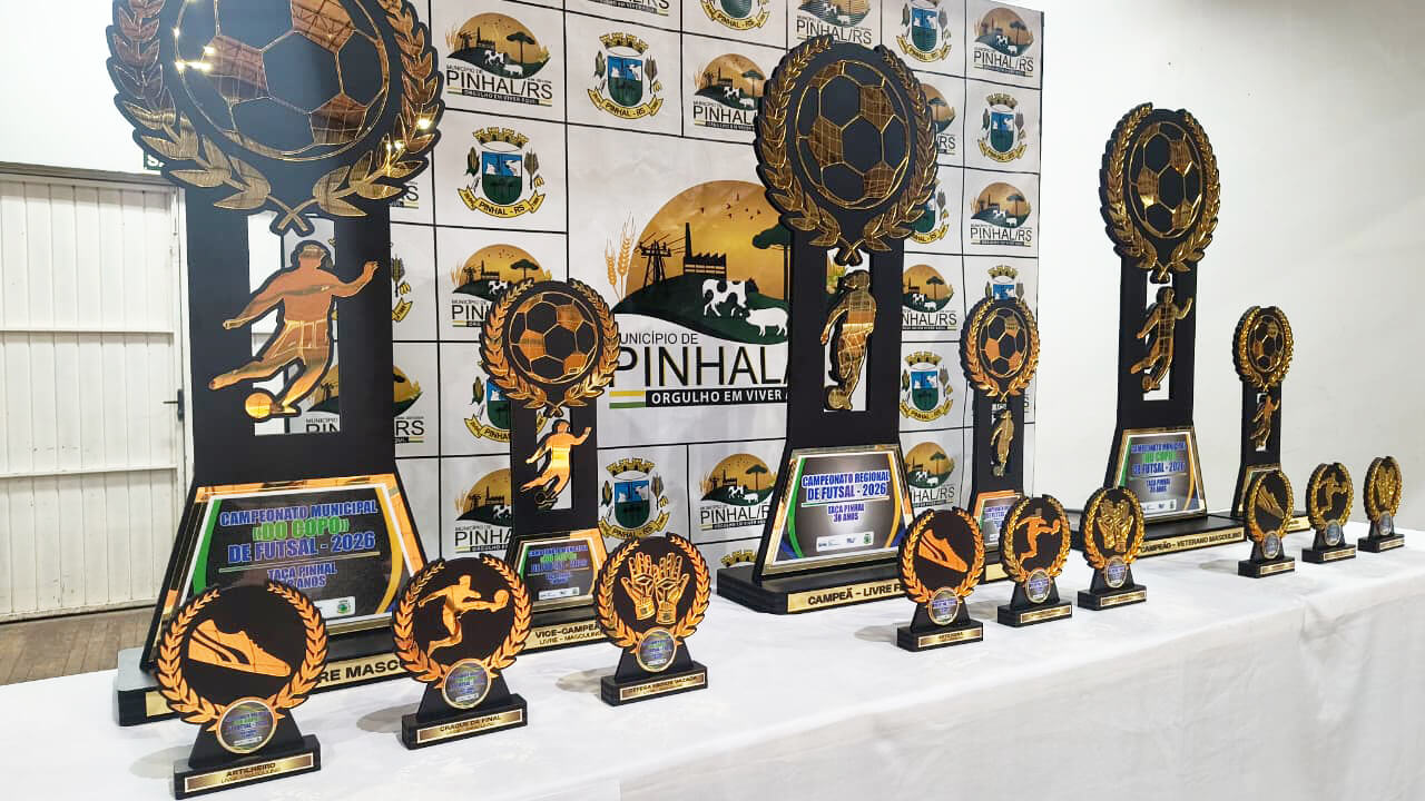 Capa Finais da Taça Pinhal 38 Anos definem os campeões do futsal
