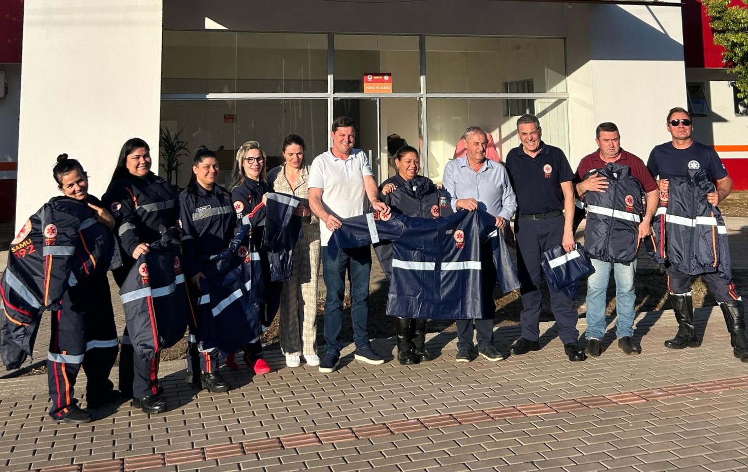 Capa SAMU Básico de Seberi recebe novos uniformes
