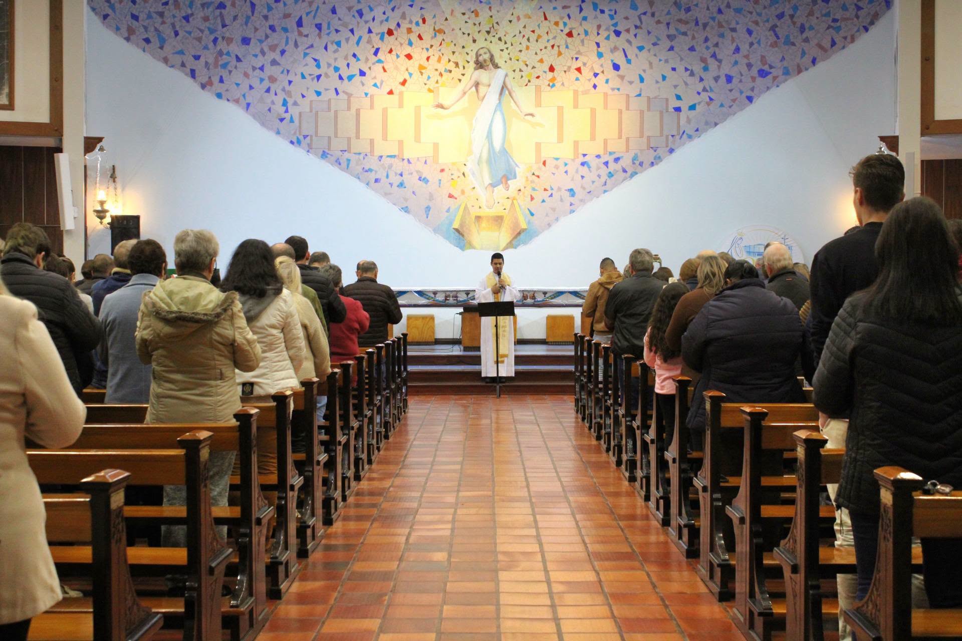 Capa Noite de Espiritualidade reúne comunidade na Matriz Nossa Senhora do Rosário em Rondinha