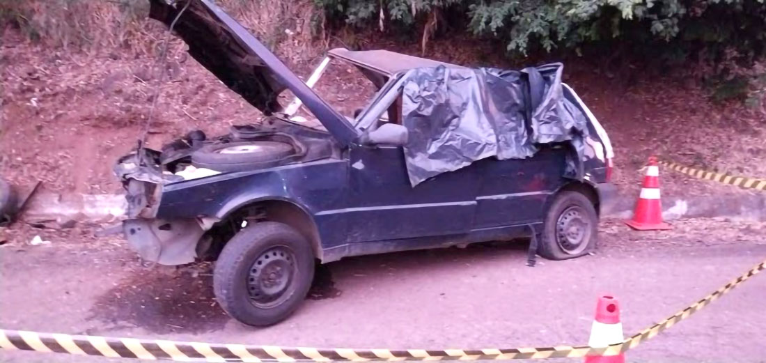 Capa Colisão frontal na BR-386 deixa duas mortes e motorista preso por embriaguez em Sarandi