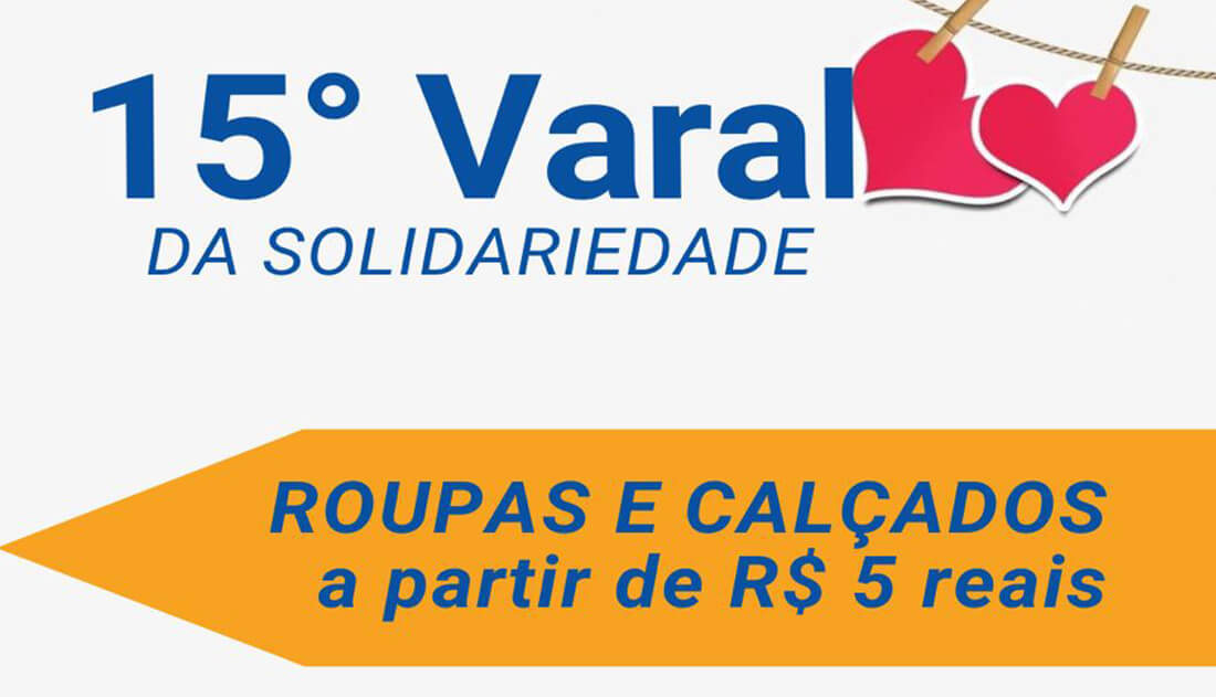 Capa Varal da Solidariedade realiza 15ª edição em Frederico Westphalen