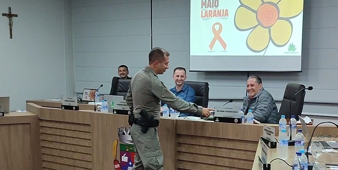 Capa Novo comandante do 37º BPM visita Câmara de Vereadores de Frederico Westphalen