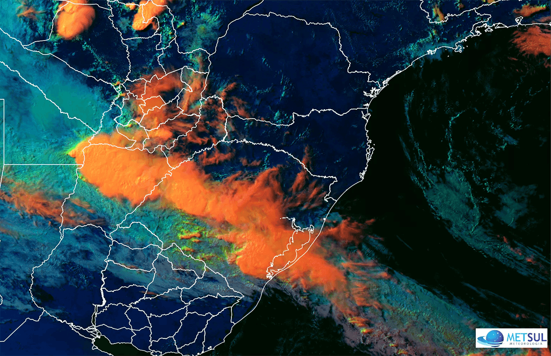 Capa Frente fria e chuva avançam para todo o RS nesta terça-feira