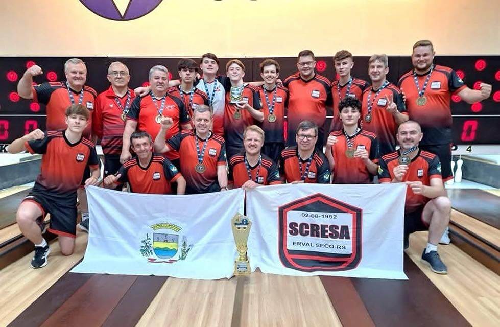 Capa Clube Scressa conquista bicampeonato estadual de bolão Série Prata