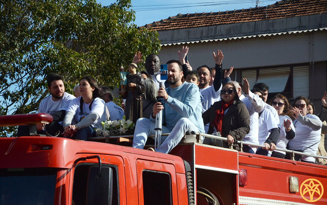 Capa Carreata inicia a Trezena de Santo Antônio em Palmeira das Missões