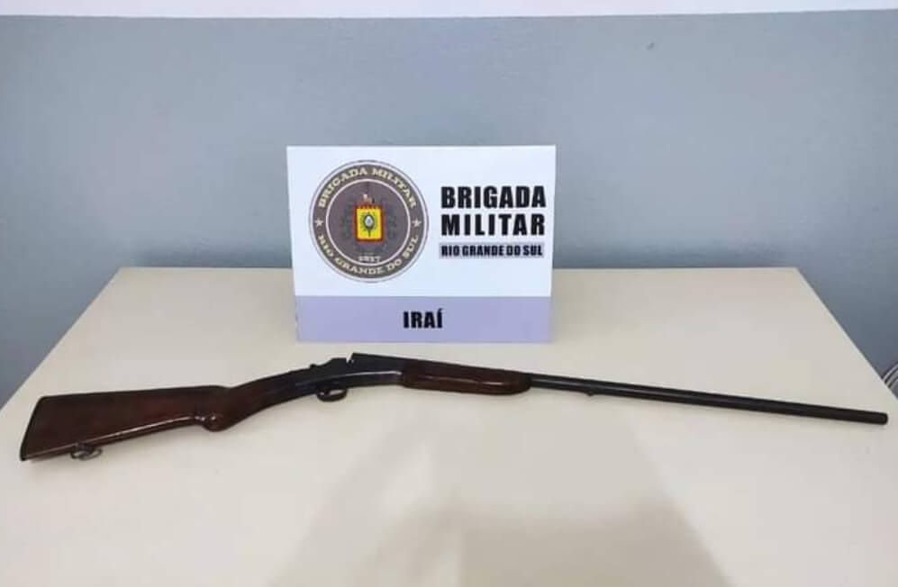 Capa BM prende homem em Iraí