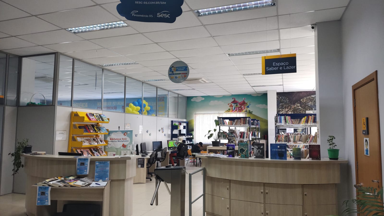 Capa Biblioteca do Sesc/FW terá feira de Troca de Livros