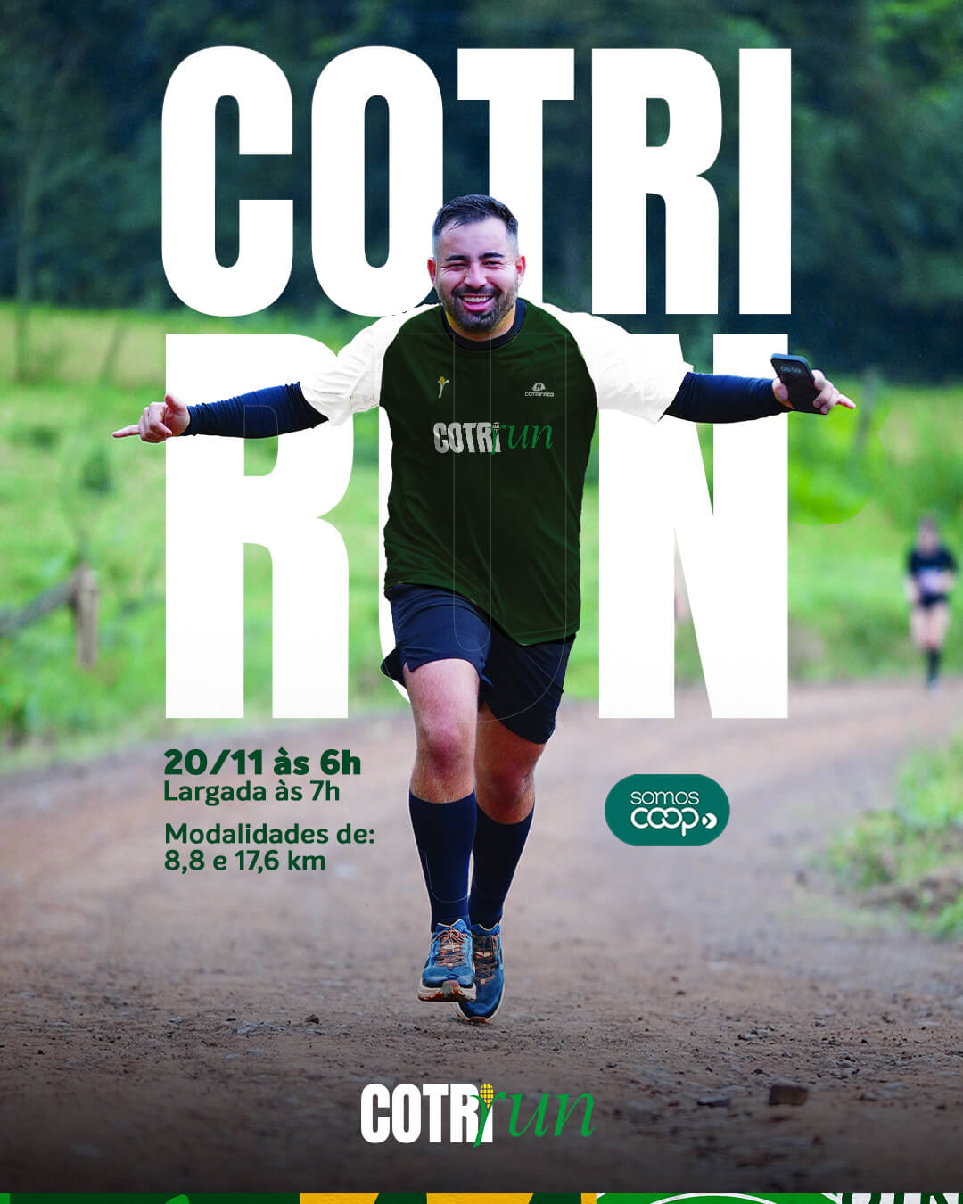 Capa Cotrifred promove corrida de revezamento para celebrar seus 68 anos e o Ano Internacional das Cooperativas
