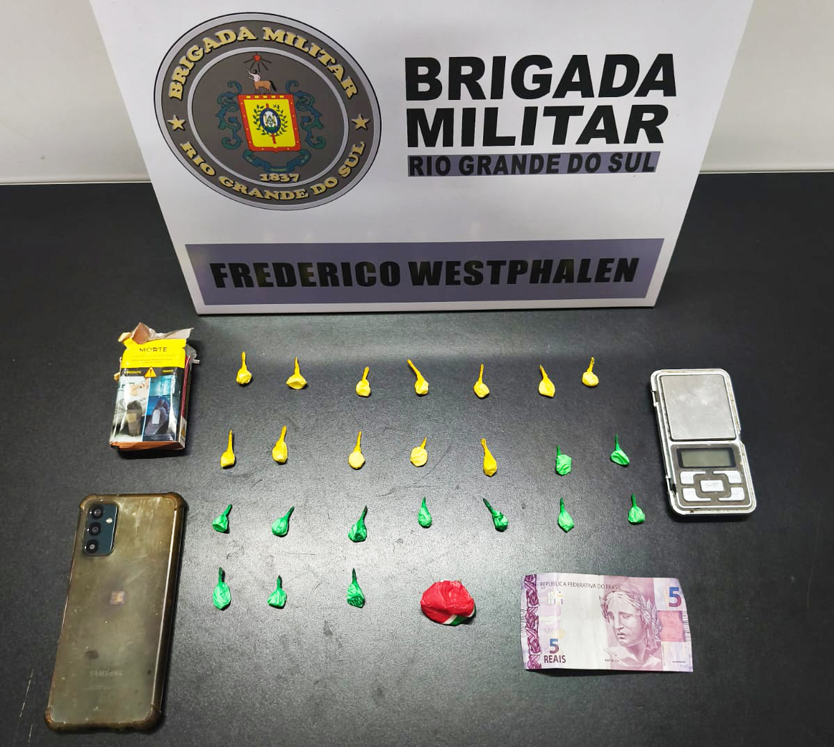 Capa Prisão em flagrante por tráfico de drogas é registrada no bairro Jardim Primavera em Frederico Westphalen