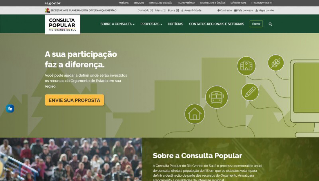 Capa Consulta Popular 2024 bate recorde com mais de 1.100 propostas enviadas pela população