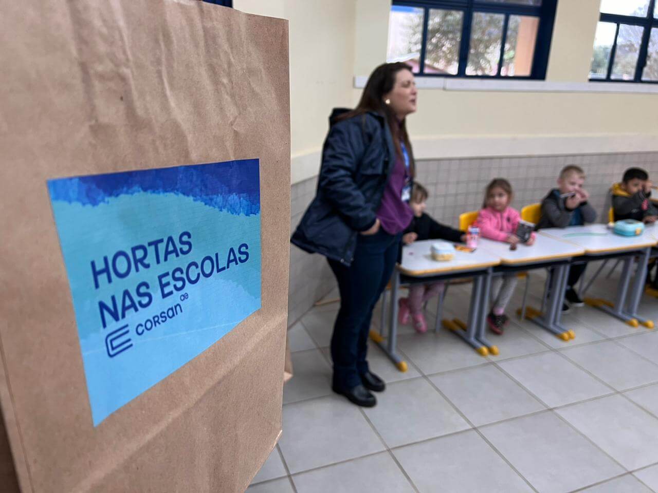 Capa Corsan promove projeto Horta nas Escolas de Seberi