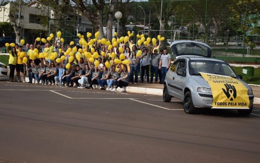 Capa Erval Seco: caminhada alusiva ao Setembro Amarelo é promovida