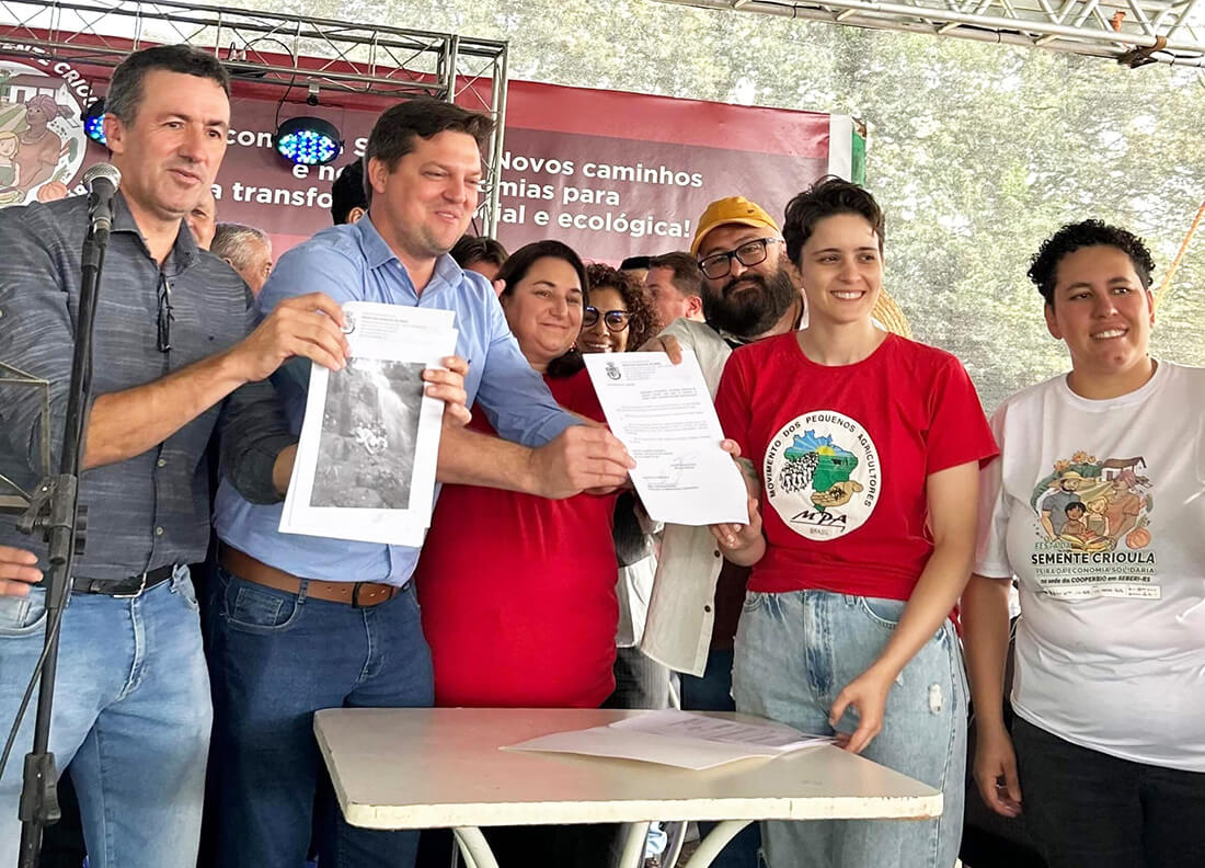 Capa Cooperbio promoveu Feira Agroecológica e Lançamento de Fábrica de Bioinsumos em Seberi