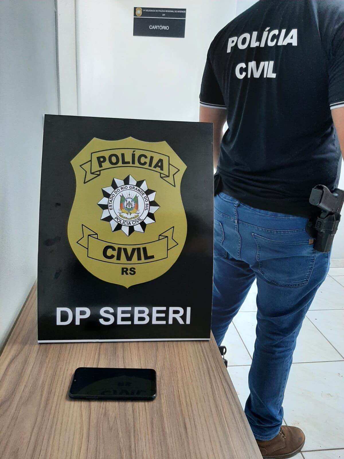 Capa Polícia Civil prende em Seberi homem por furto à residência em Jaboticaba