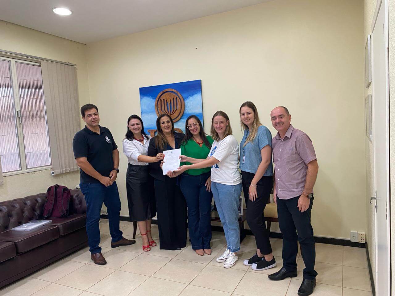 Capa URI/FW recebe aprovação do curso técnico em Segurança do Trabalho