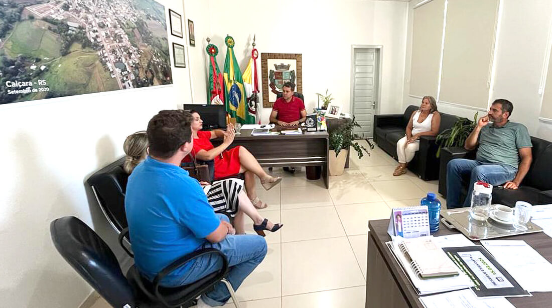 Capa Uri e Administração Municipal de Caiçara alinham parceria para 2024