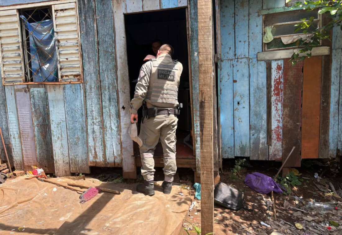 Capa Homem é executado com 11 tiros em Santo Ângelo