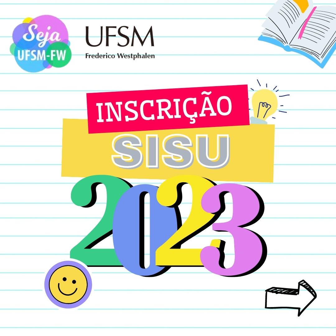 Capa UFSM-FW abre vagas para cursos de graduação através do SISU