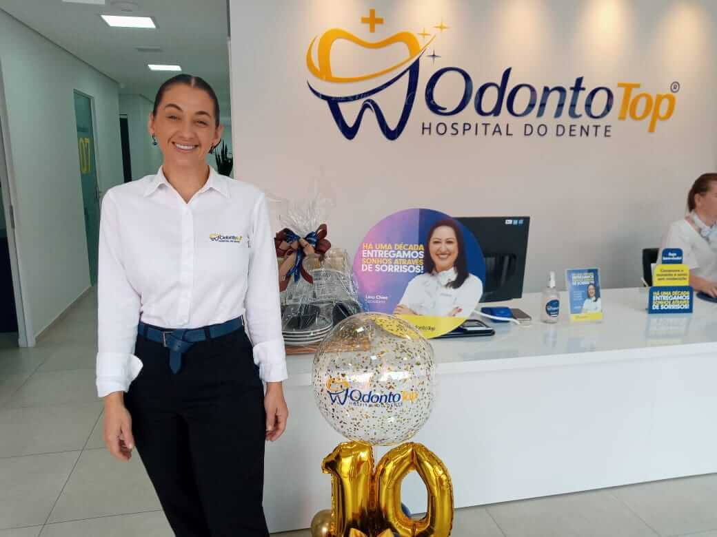 Capa Unidade da OdontoTop comemora uma década em FW e região