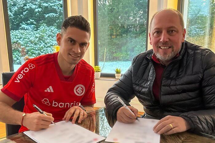 Capa Inter anuncia a contratação de Rafael Borré