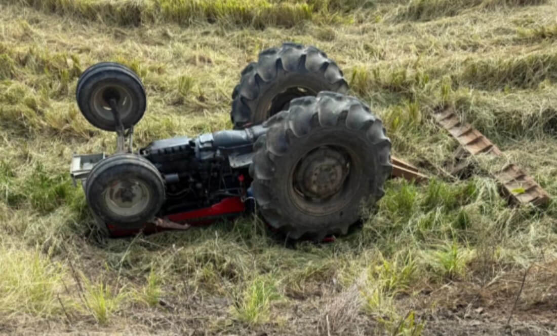 Capa Homem de 60 anos morre após capotamento de trator no RS