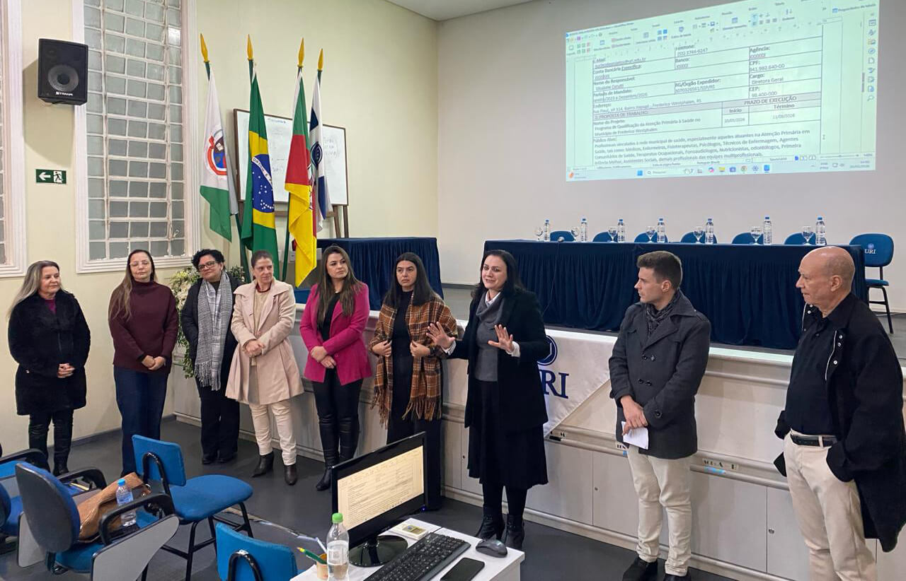 Capa Frederico Westphalen lança programa de qualificação para profissionais da atenção primária à saúde