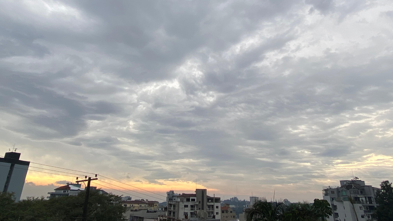 Capa Baroclima Meteorologia prevê tempestades e queda brusca de temperatura