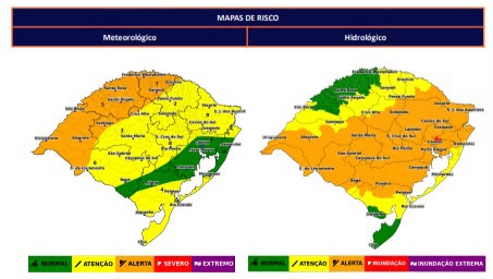 Capa Defesa Civil de Frederico Westphalen entra em alerta para tempestades com ventos e granizo