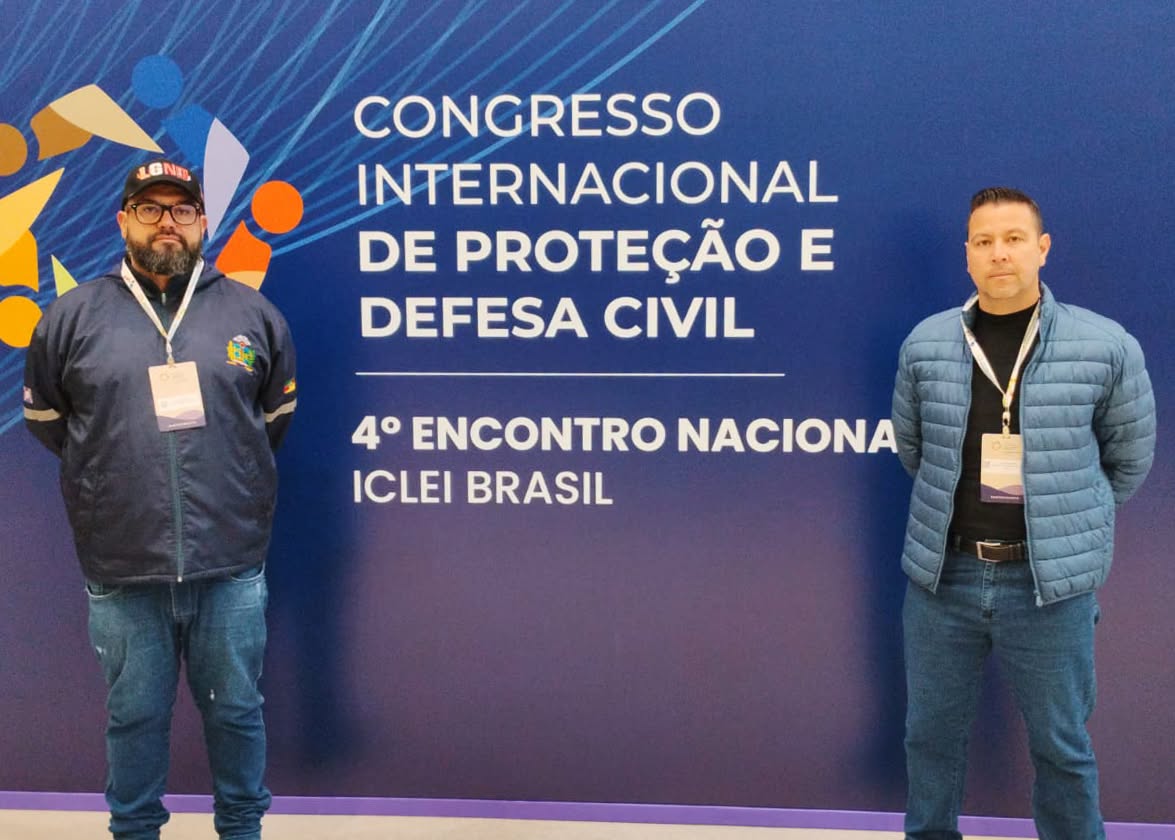 Capa Nonoai participa de congresso internacional sobre proteção e defesa civil em Porto Alegre