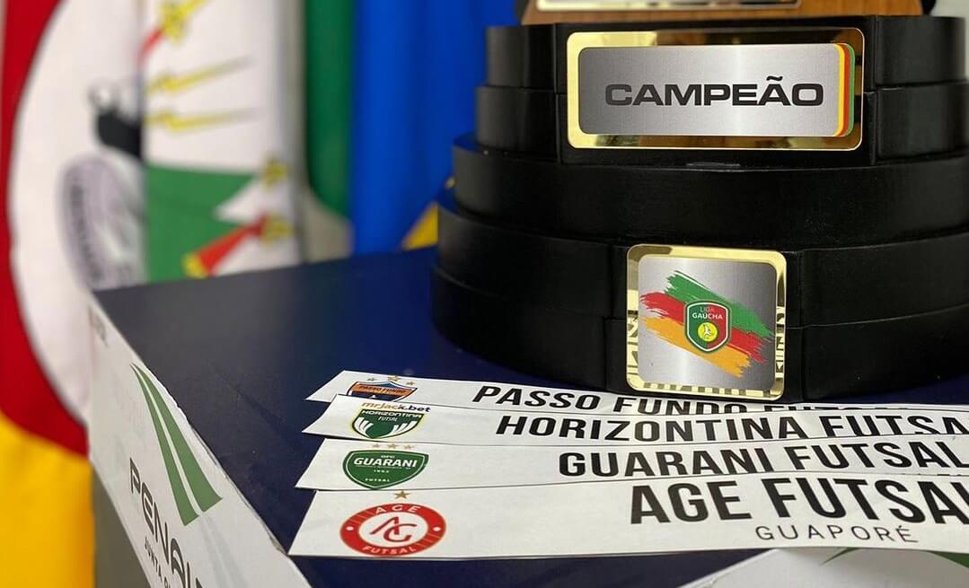 Capa Guarani Futsal pega a AGE nas semifinais da Copa dos Pampas