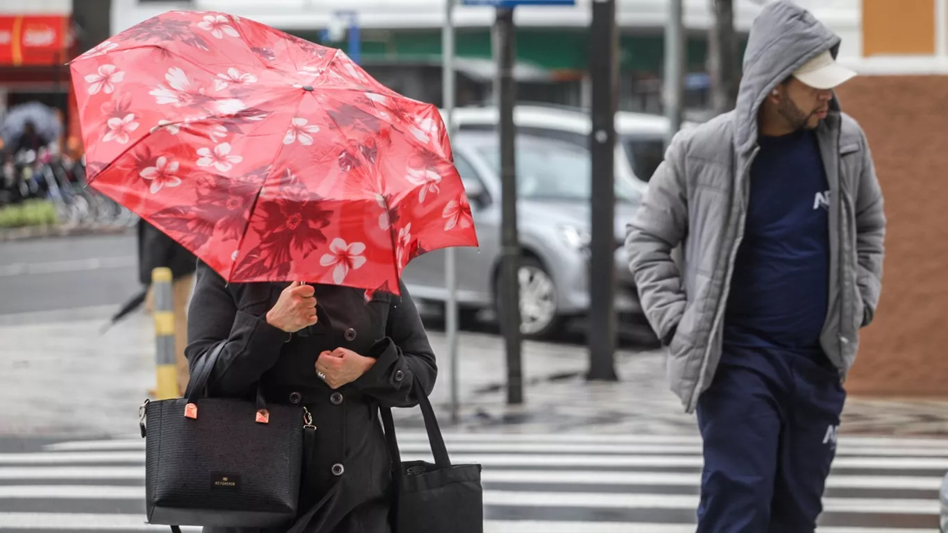 Capa Chuva e frio retornam ao Rio Grande do Sul nesta quinta-feira