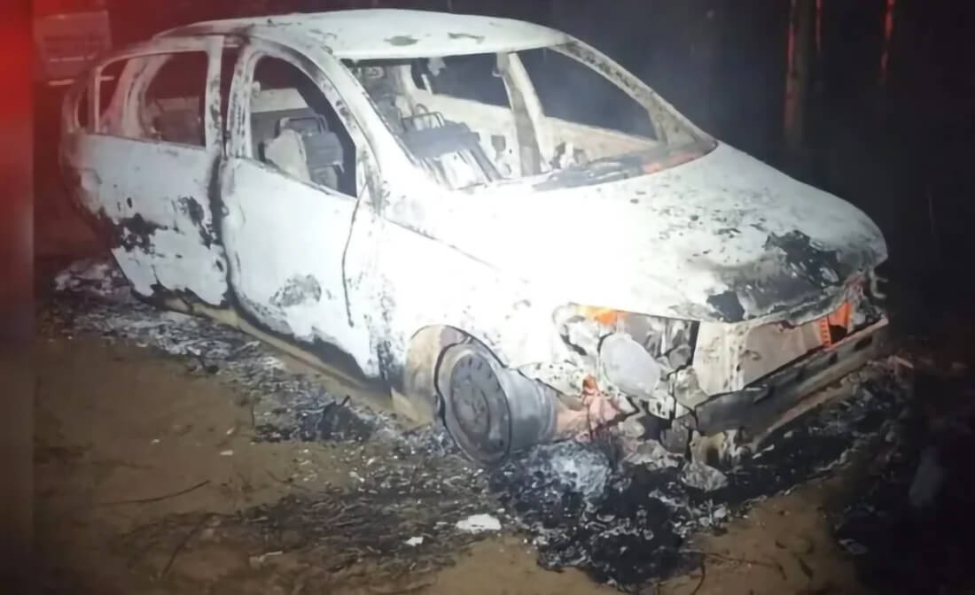 Capa Casal é executado a tiros dentro de carro no RS