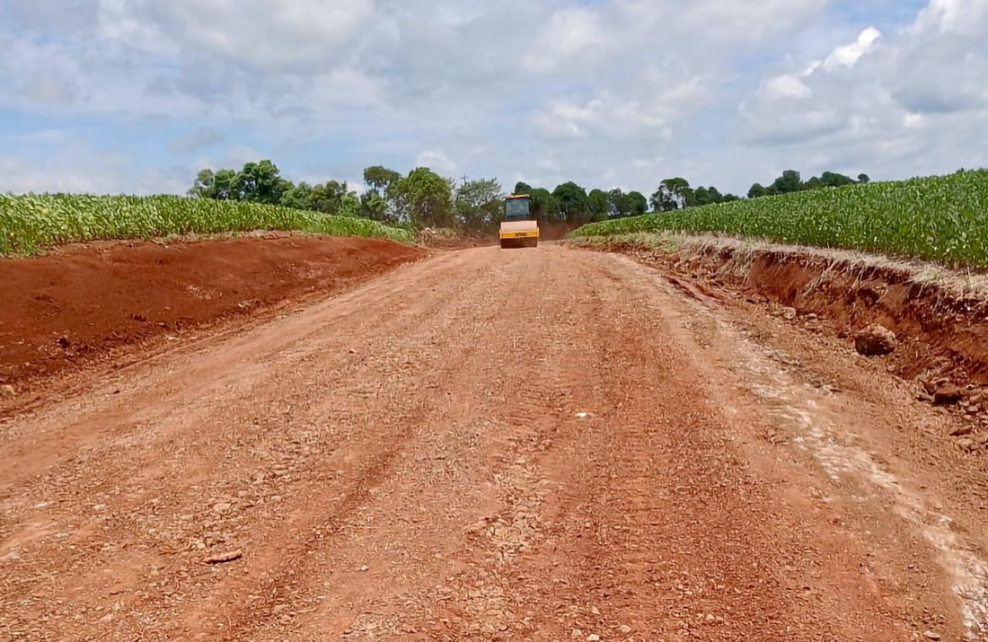 Capa Secretaria de Obras intensifica recuperação de estradas no interior de Nonoai