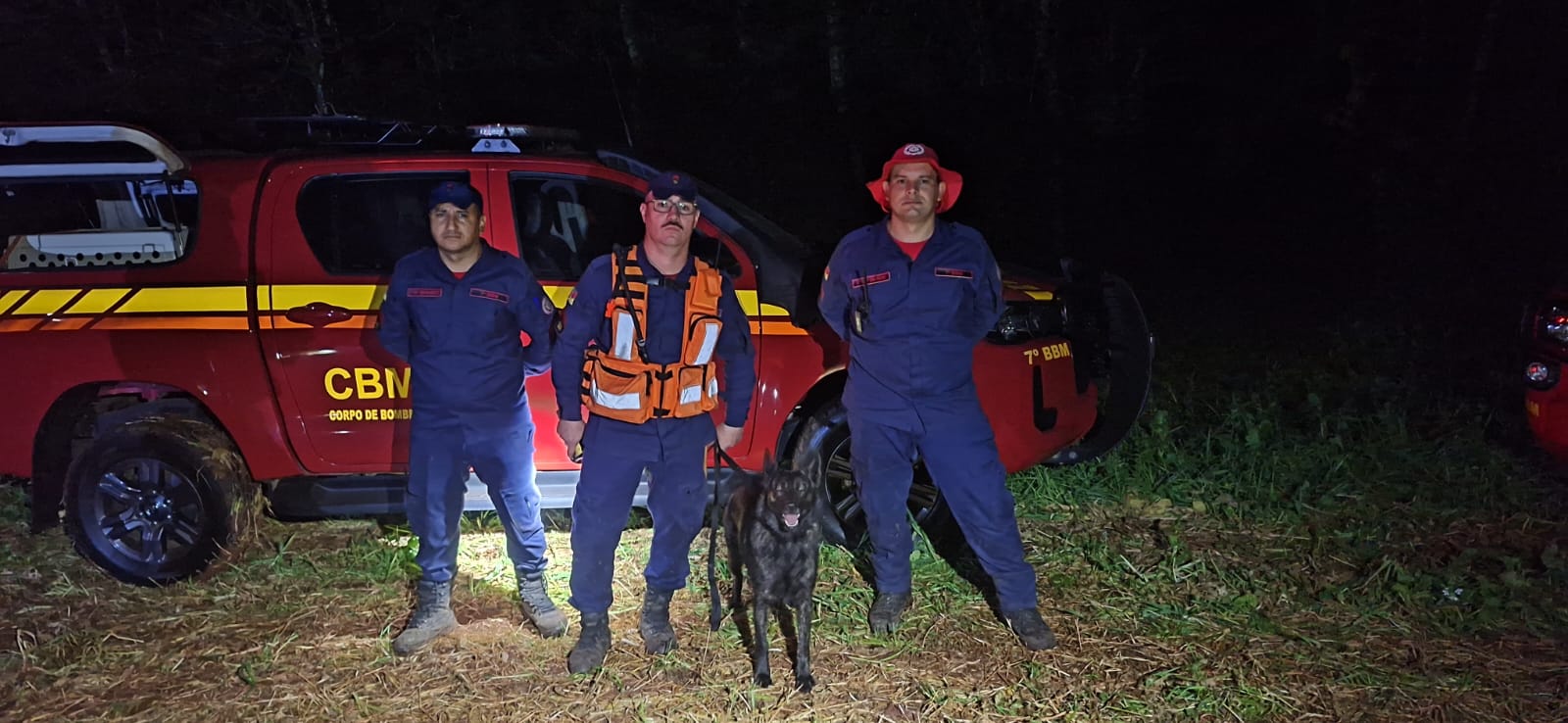 Capa Bombeiros intensificam buscas por idoso desaparecido no interior de Carazinho