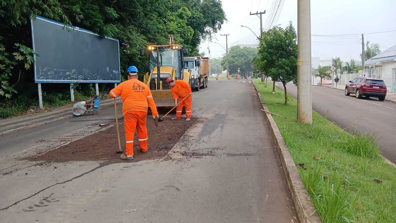 Capa Locais abertos para obras em redes de água são repavimentados pela Corsan em FW