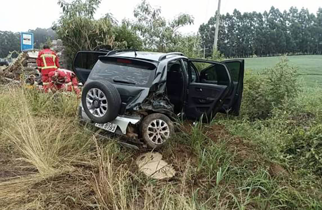 Capa Grave acidente deixa um morto e seis feridos no RS