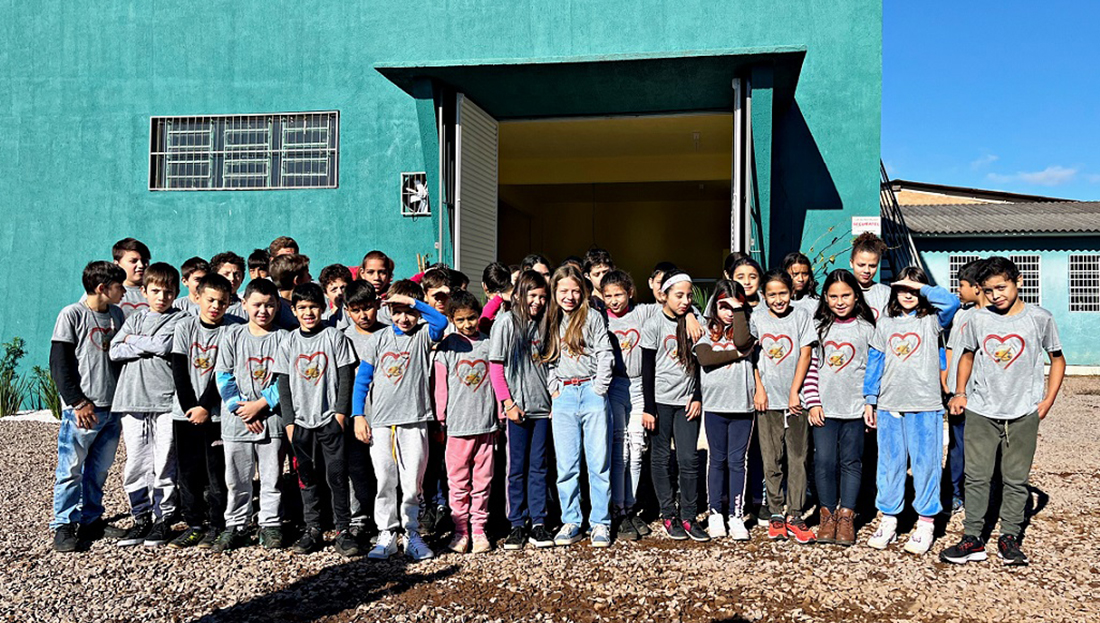 Capa Novo pavilhão do projeto Arte, Educação e Cidadania é inaugurado na escola Maria Falcon