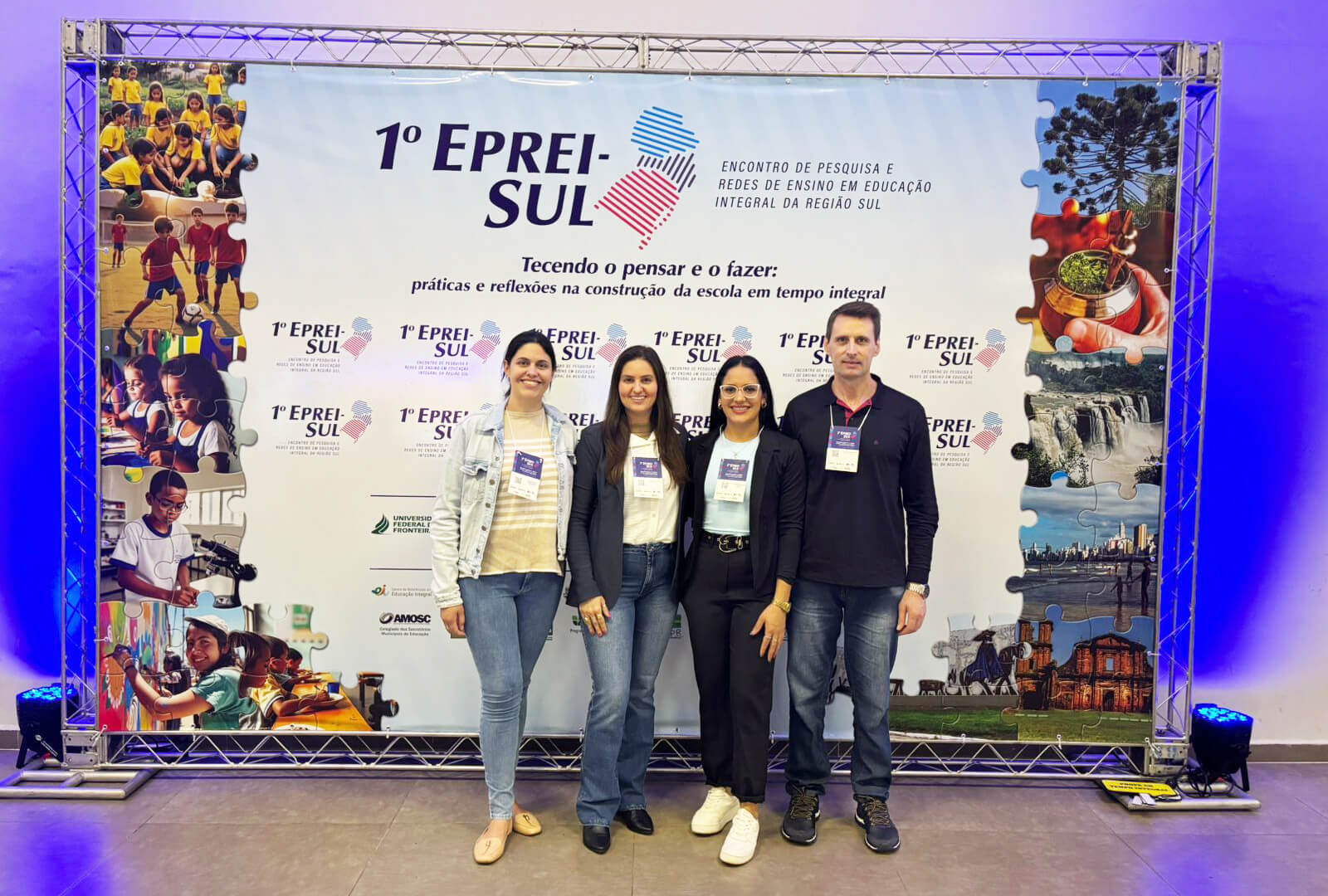 Capa Município de Pinhal participa do 1º Epreisul expondo projeto pioneiro para a escola em tempo integral