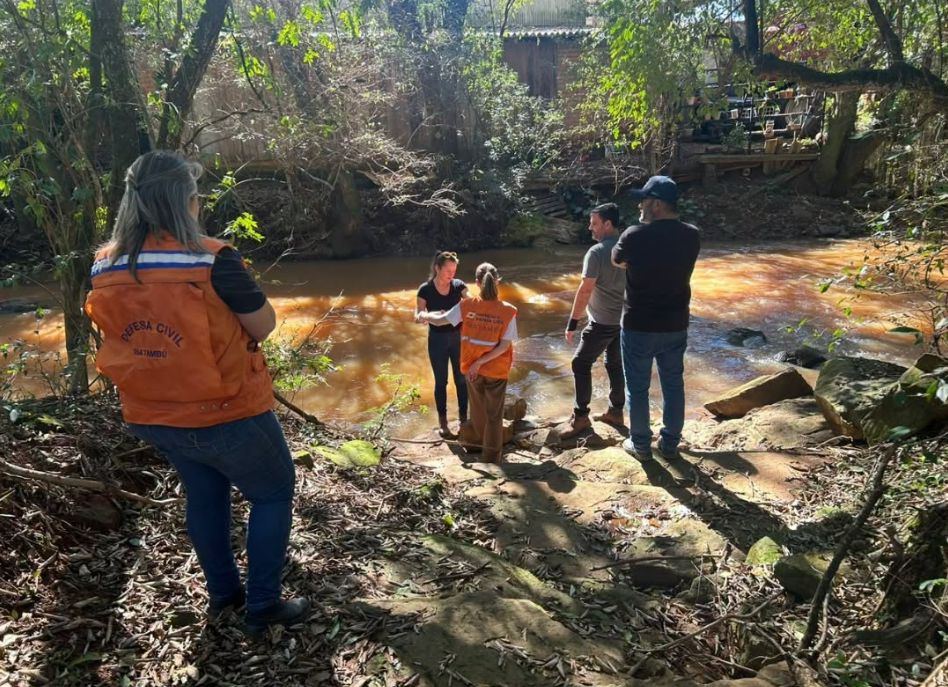 Capa Guatambu avança na elaboração de projeto para desassoreamento do Rio Tigre