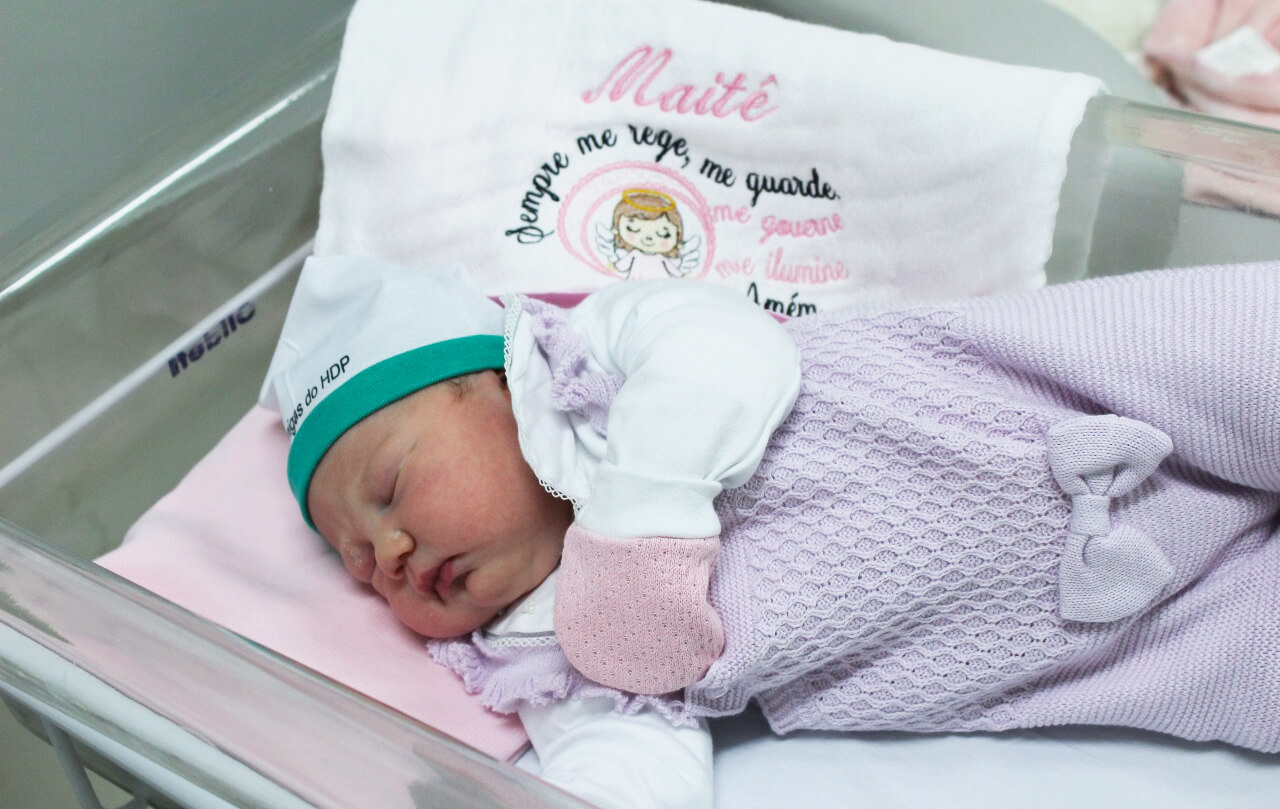 Capa Maitê é o primeiro bebê nascido no hospital de Frederico Westphalen neste ano