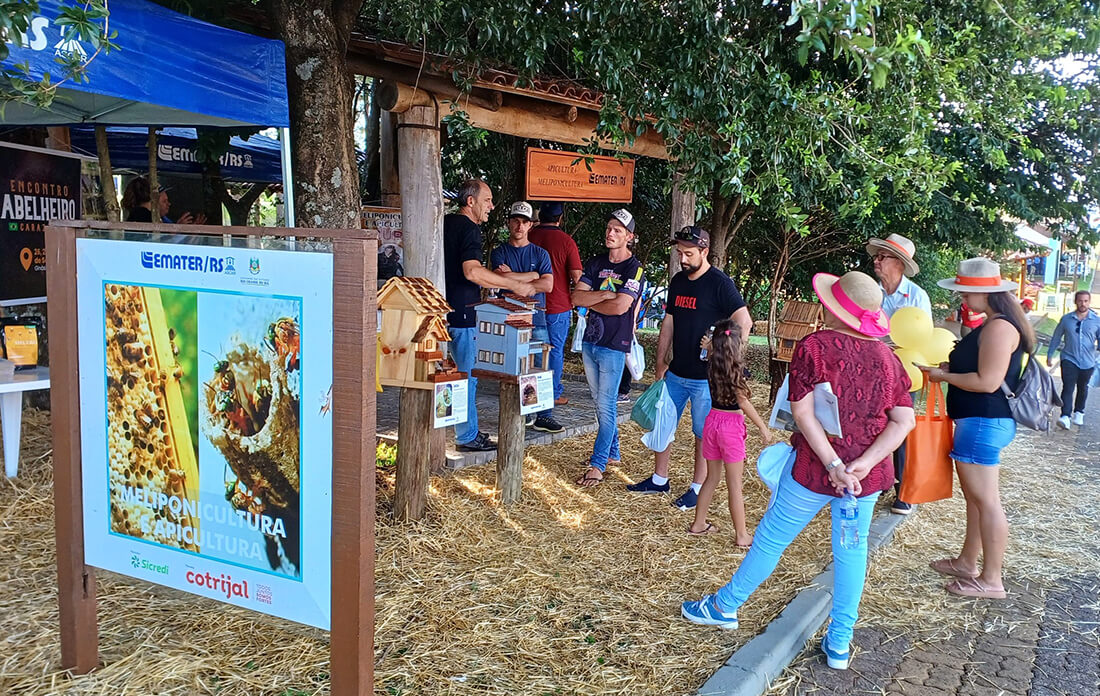 Capa Expodireto Cotrijal destaca a importância das abelhas para a preservação ambiental e a agricultura