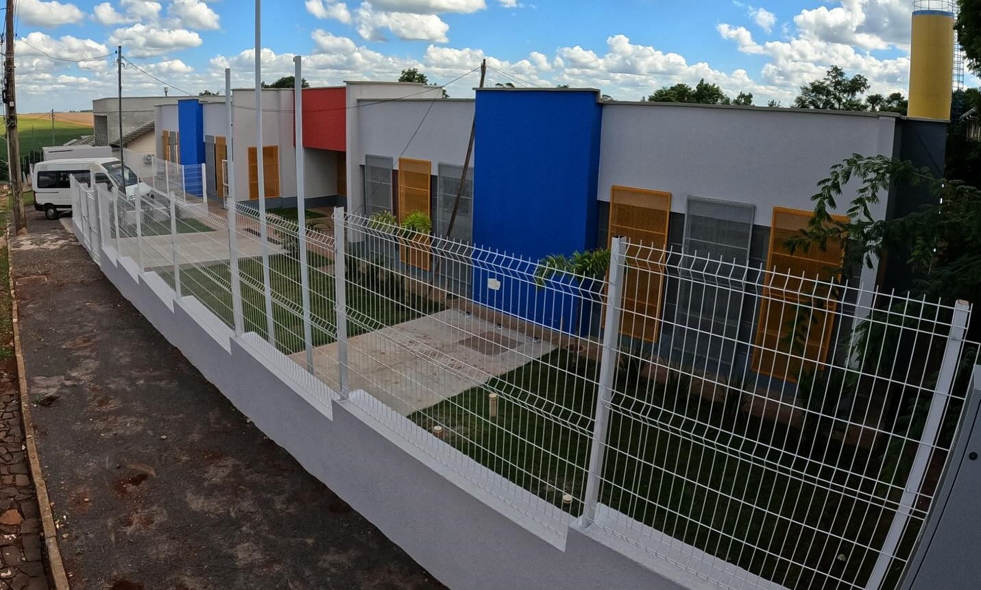 Capa Concluída construção de nova EMEI em Tenente Portela após mais de uma década