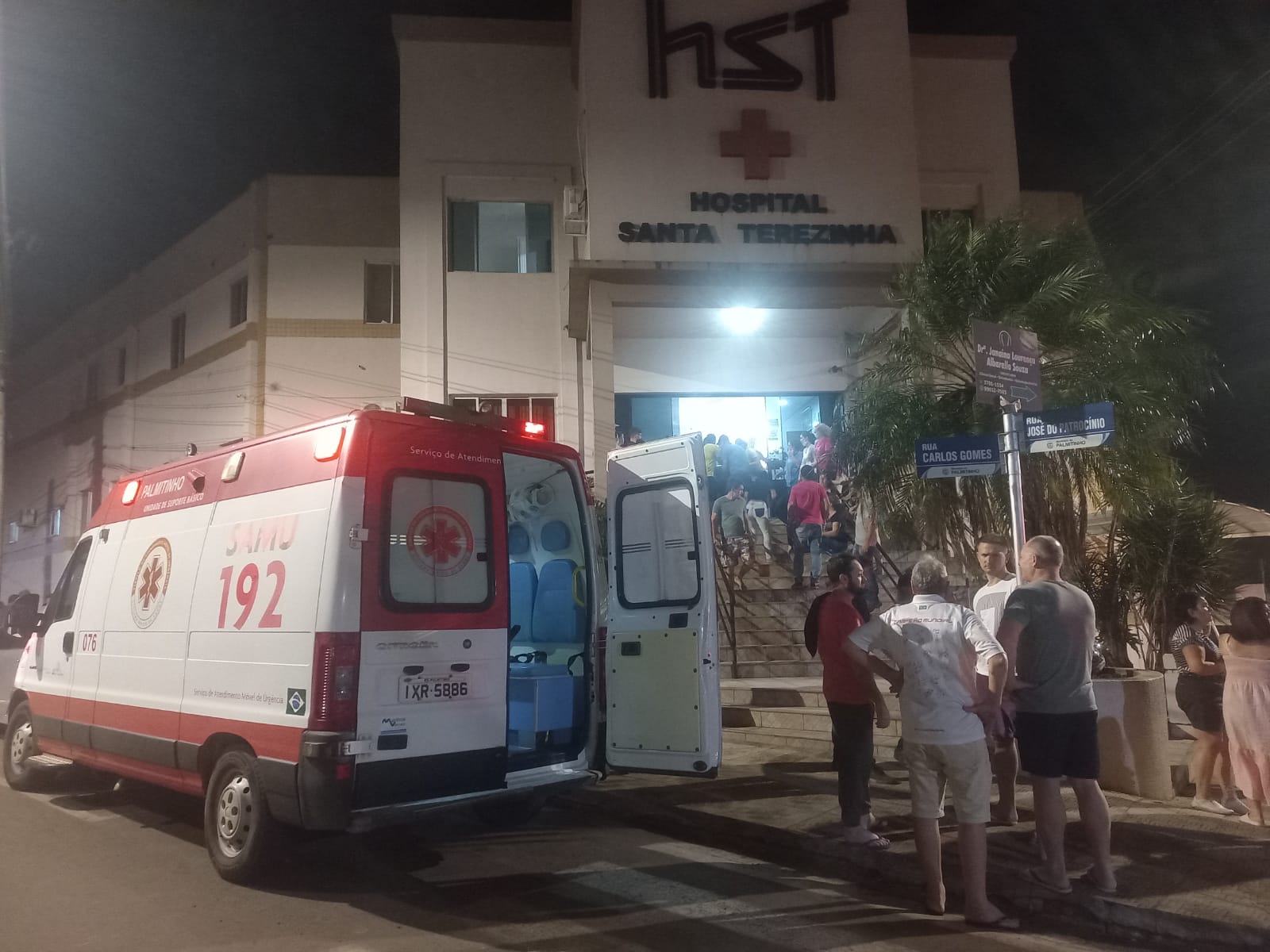 Capa Incêndio atinge Hospital Santa Terezinha em Palmitinho
