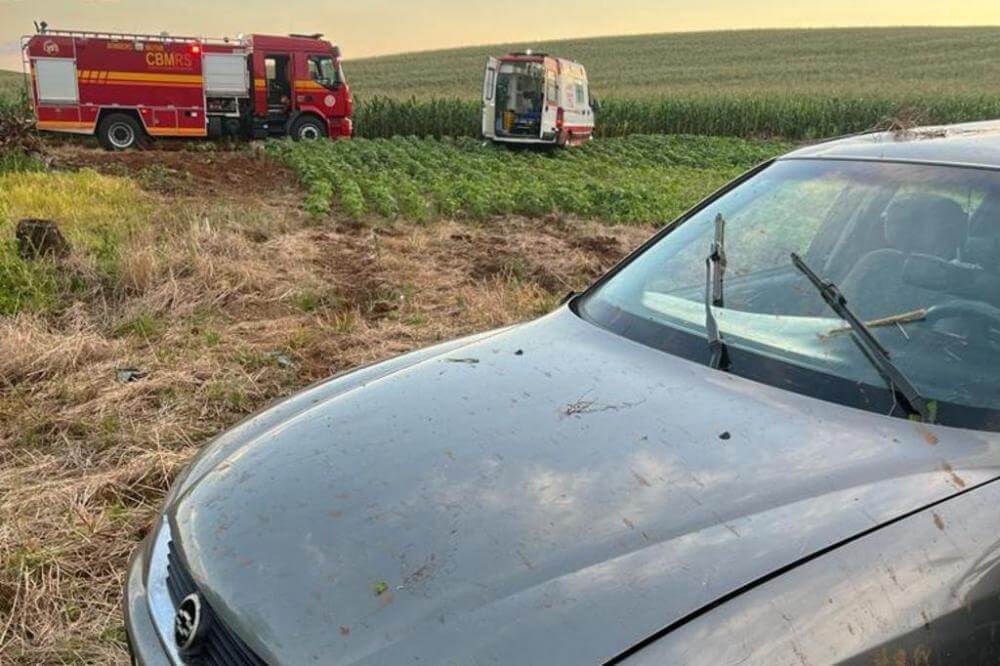 Capa Homem de 49 anos morre em acidente na ERS-324 em Ronda Alta