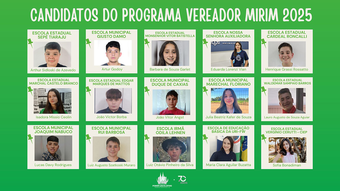 Capa Campanha para Vereador Mirim começa em Frederico Westphalen