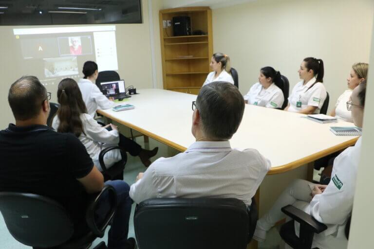 Capa Empossada nova gestão da Comissão de Ética de Enfermagem do Hospital Unimed Noroeste/RS