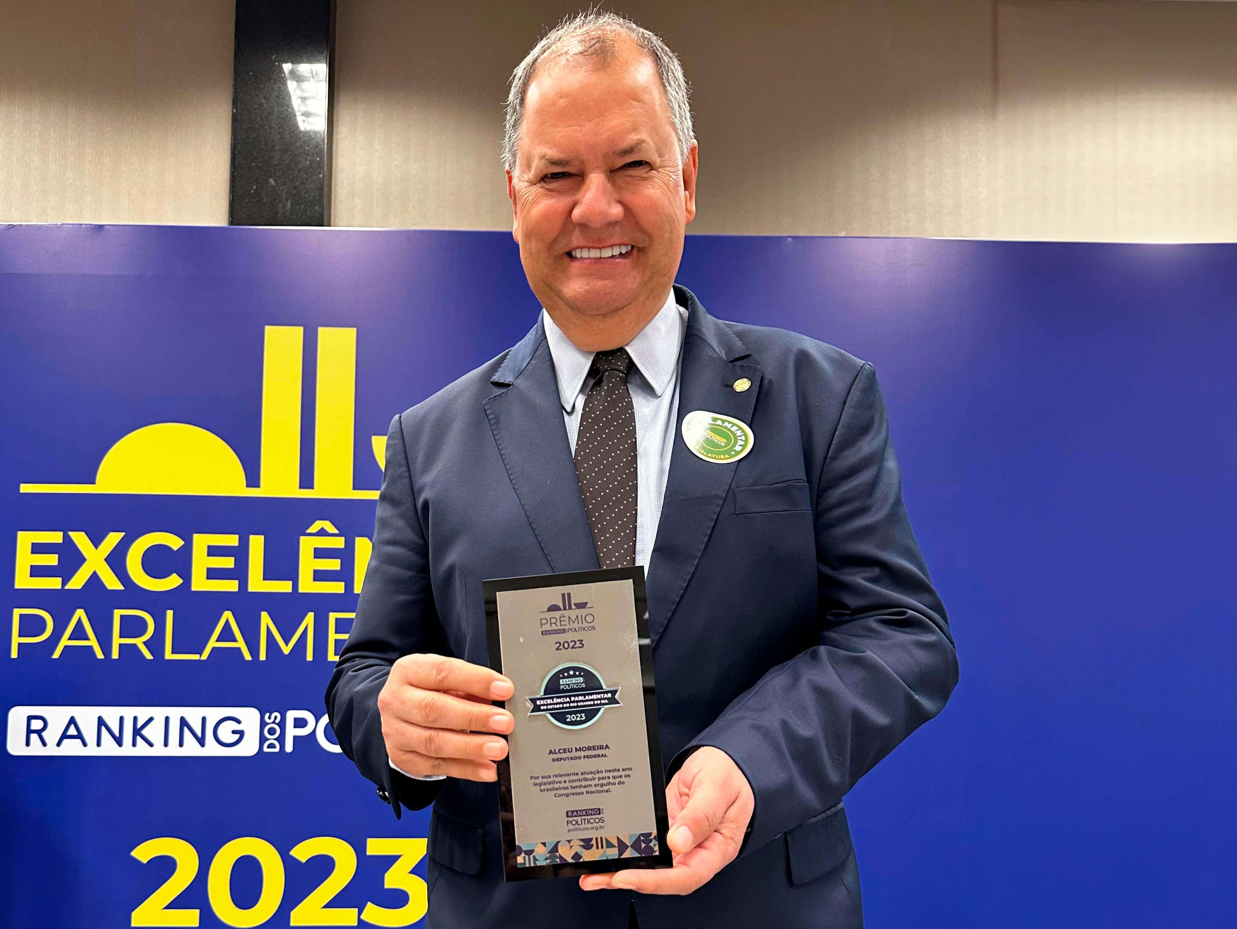 Capa Alceu Moreira é reconhecido entre os mais atuantes do Congresso em 2023